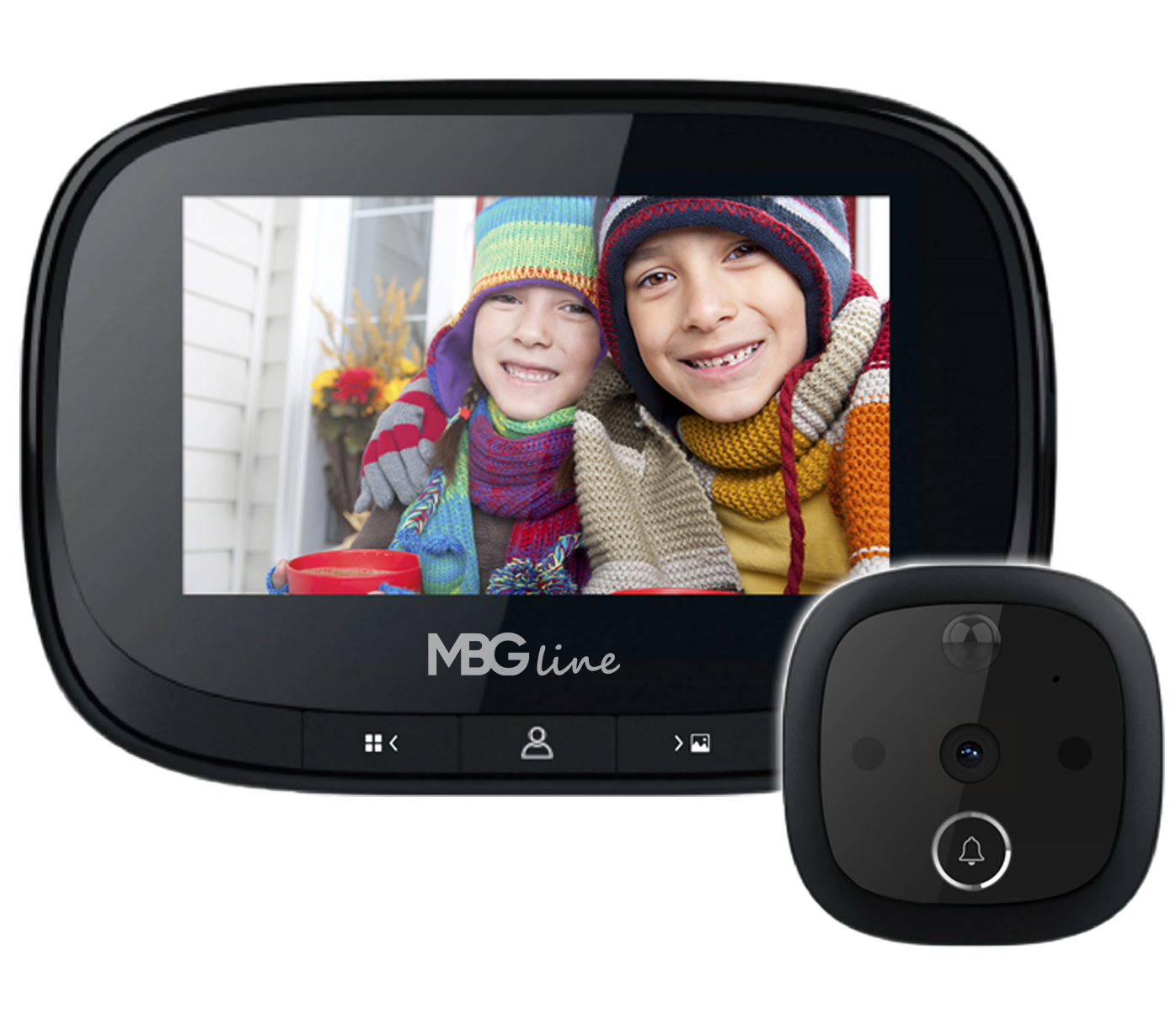 WIZJER LCD ZDJĘCIA DZWONEK JUDASZ CZUJNIK RUCHU HD