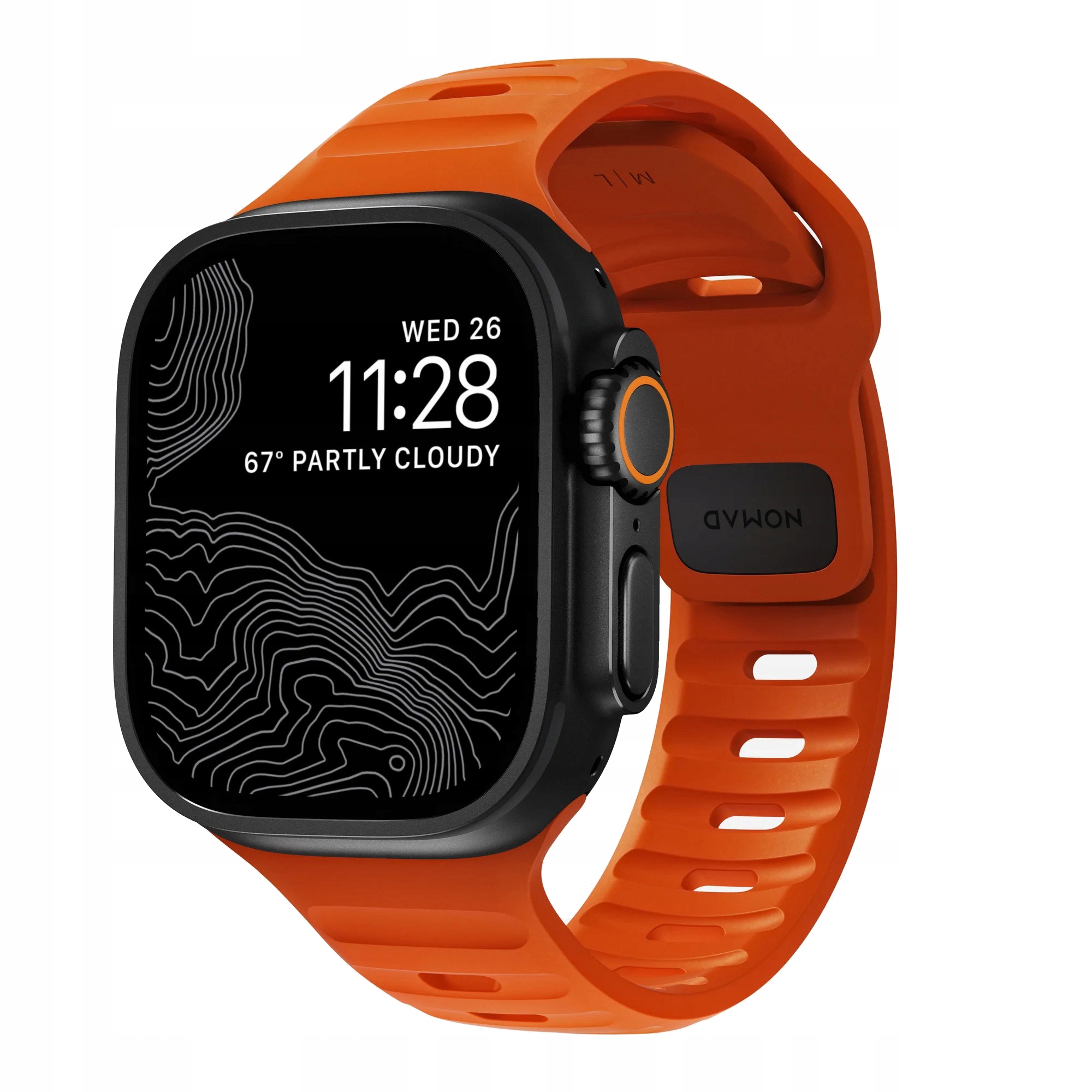 Nomad Sport Band silikónový remienok pre Apple Watch 4/5/6/7/8/9/SE 44/45 mm