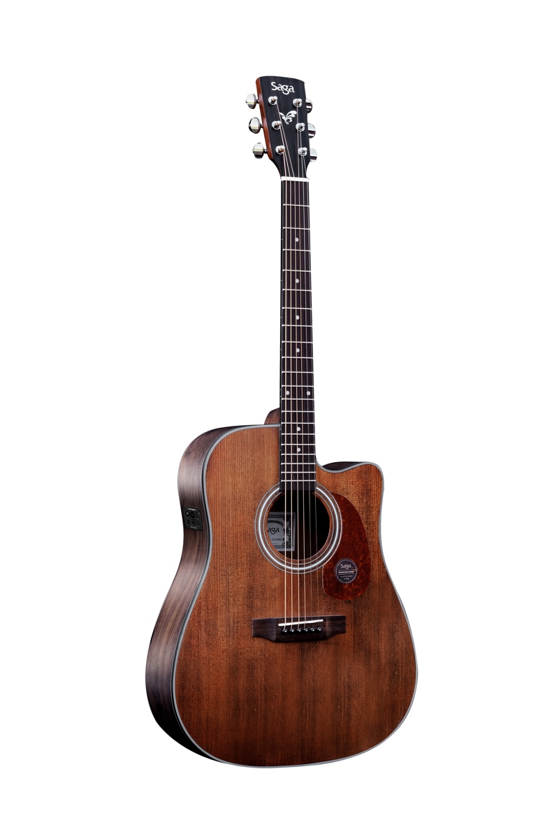 Saga SF800CE Vintage Elektroakustická Kytara