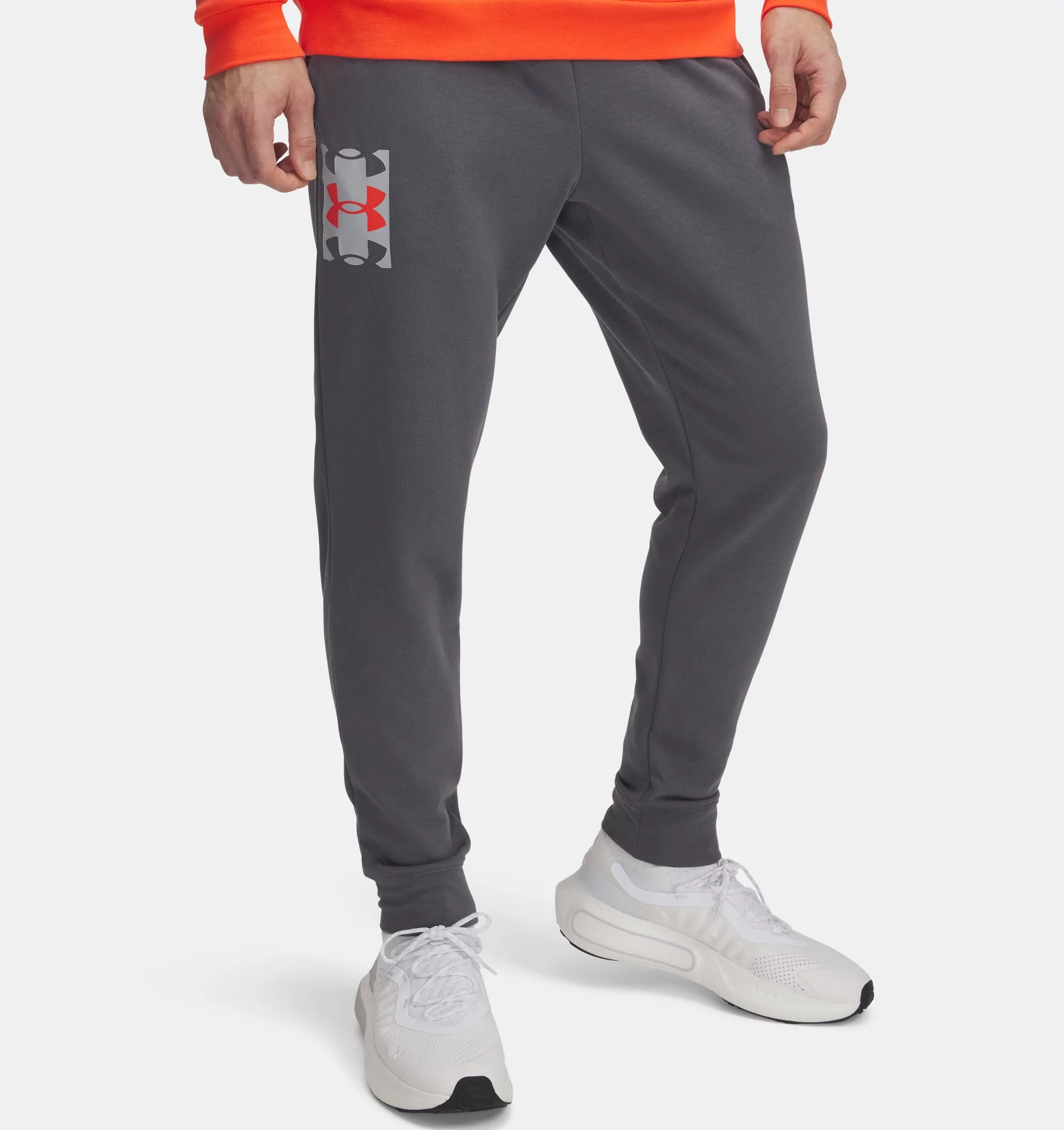 Spodenie Męskie Dresowe Under Armour Joggery Sportowe M
