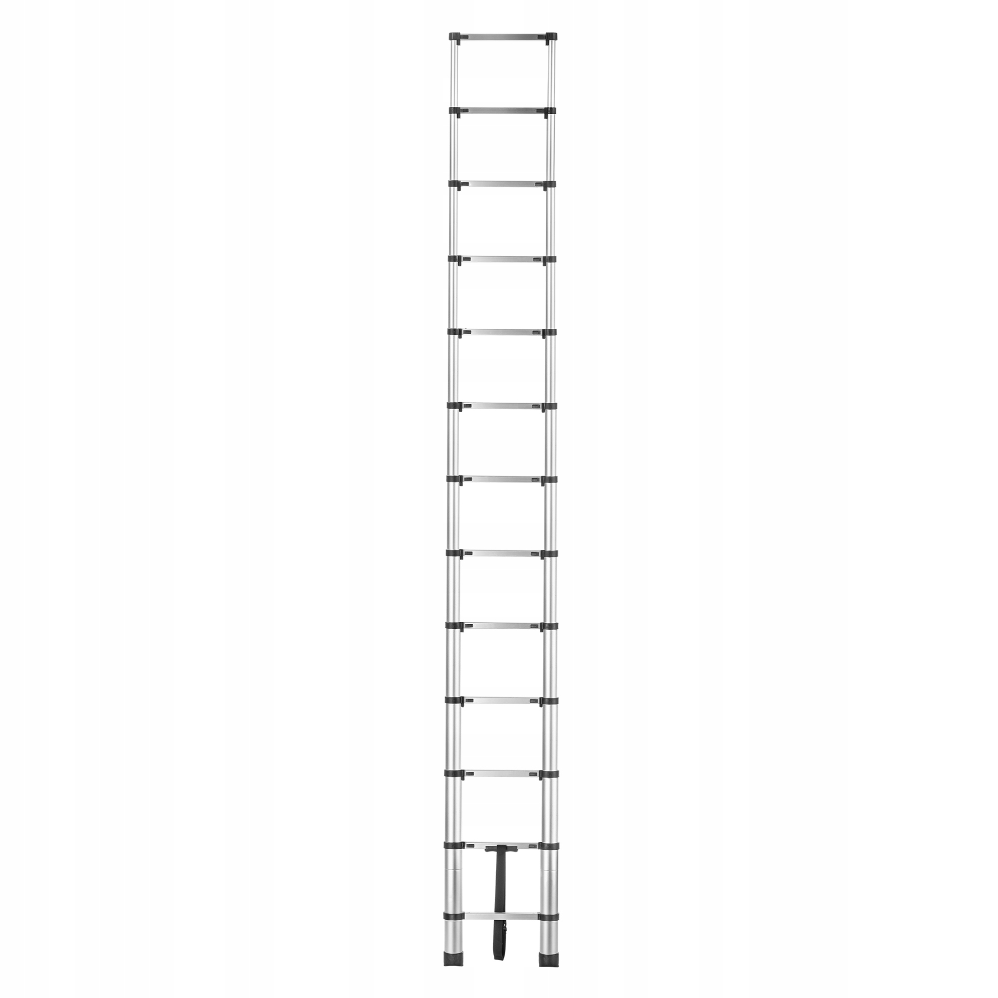 Domáci Aluminiový 13-STUPŇOVÝ Teleskopický Rozsúvací Drabín 125 kg