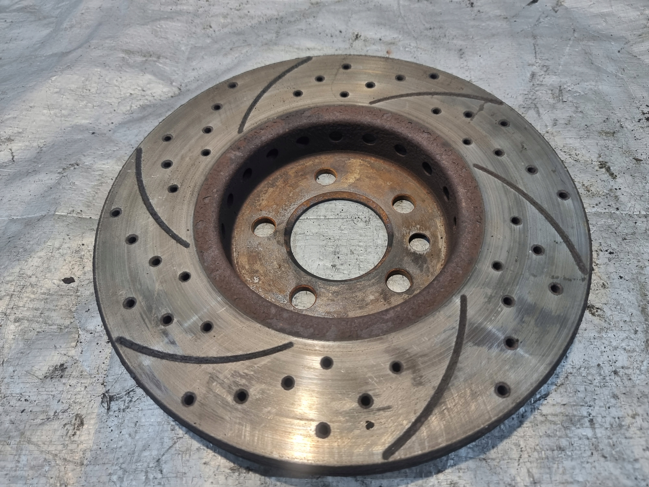 disc brake right front 284mm ROVER 75 2.0 CDT