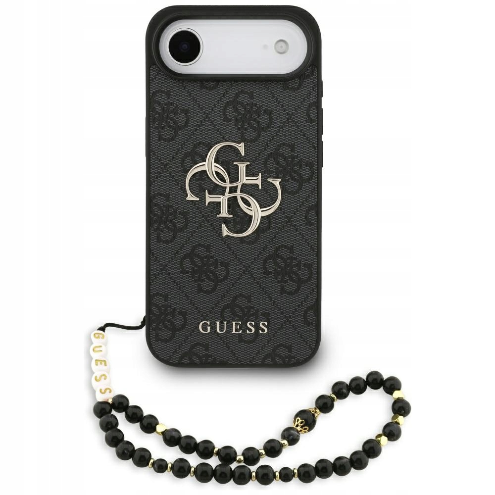 Guess Strap pouzdro poutko Přívěsek Korálky kryt pouzdro pro iPhone 17 Air