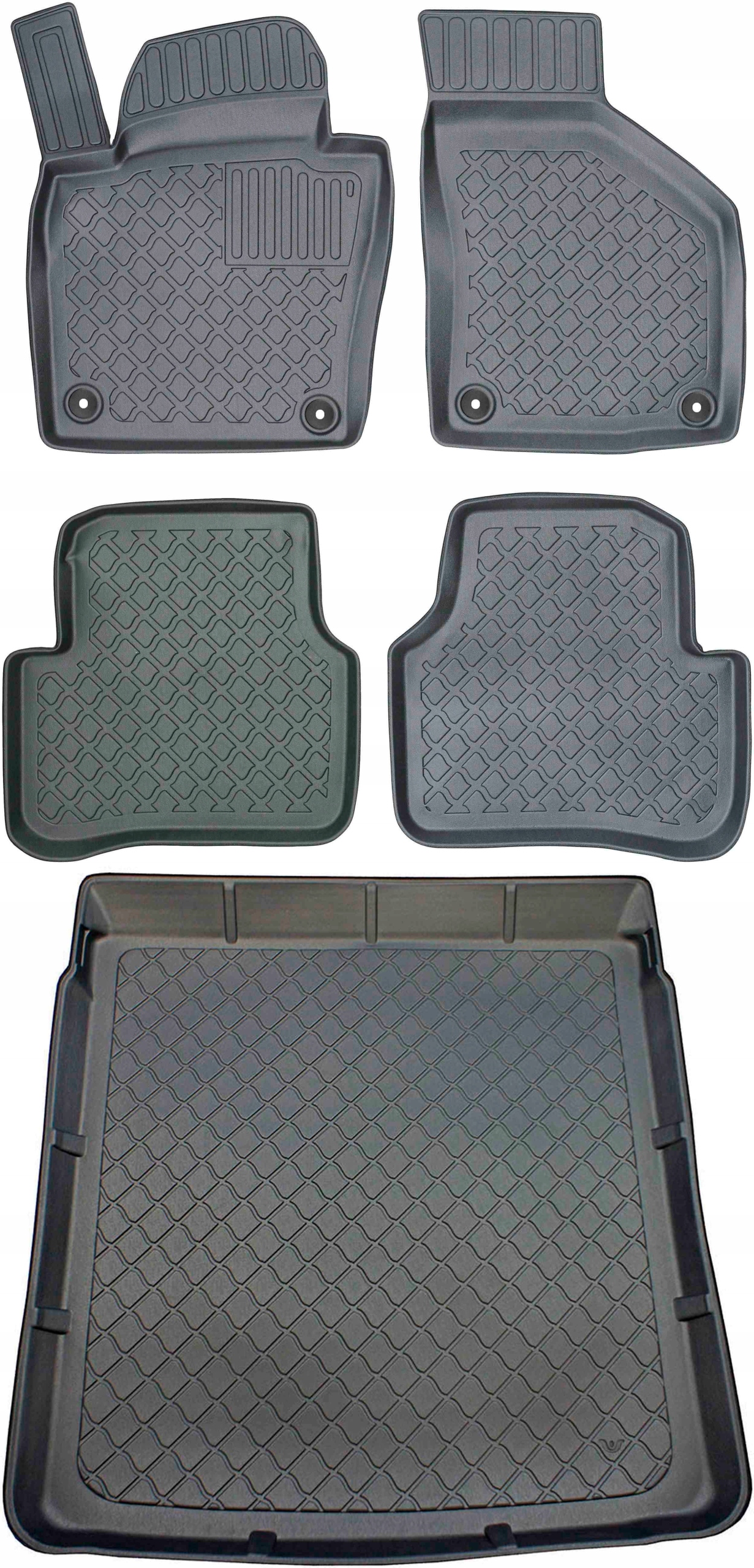 Volkswagen Passat B7 Sedan od roku 2010-2014 Sada Koberčeky batožinový priestor