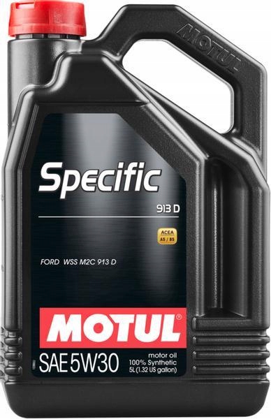 Olej silnikowy Motul Specific 913D 5W-30 5L Ford WSS-M2C913-D