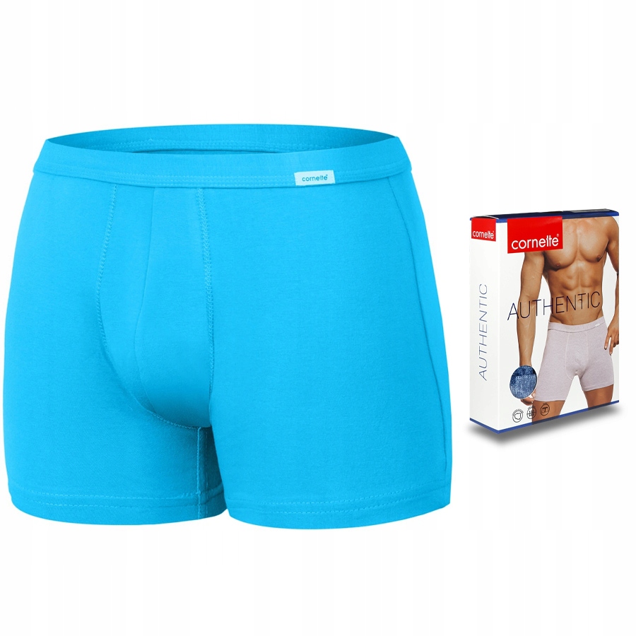 

Bokserki Cornette authentic mini Turkus r. L