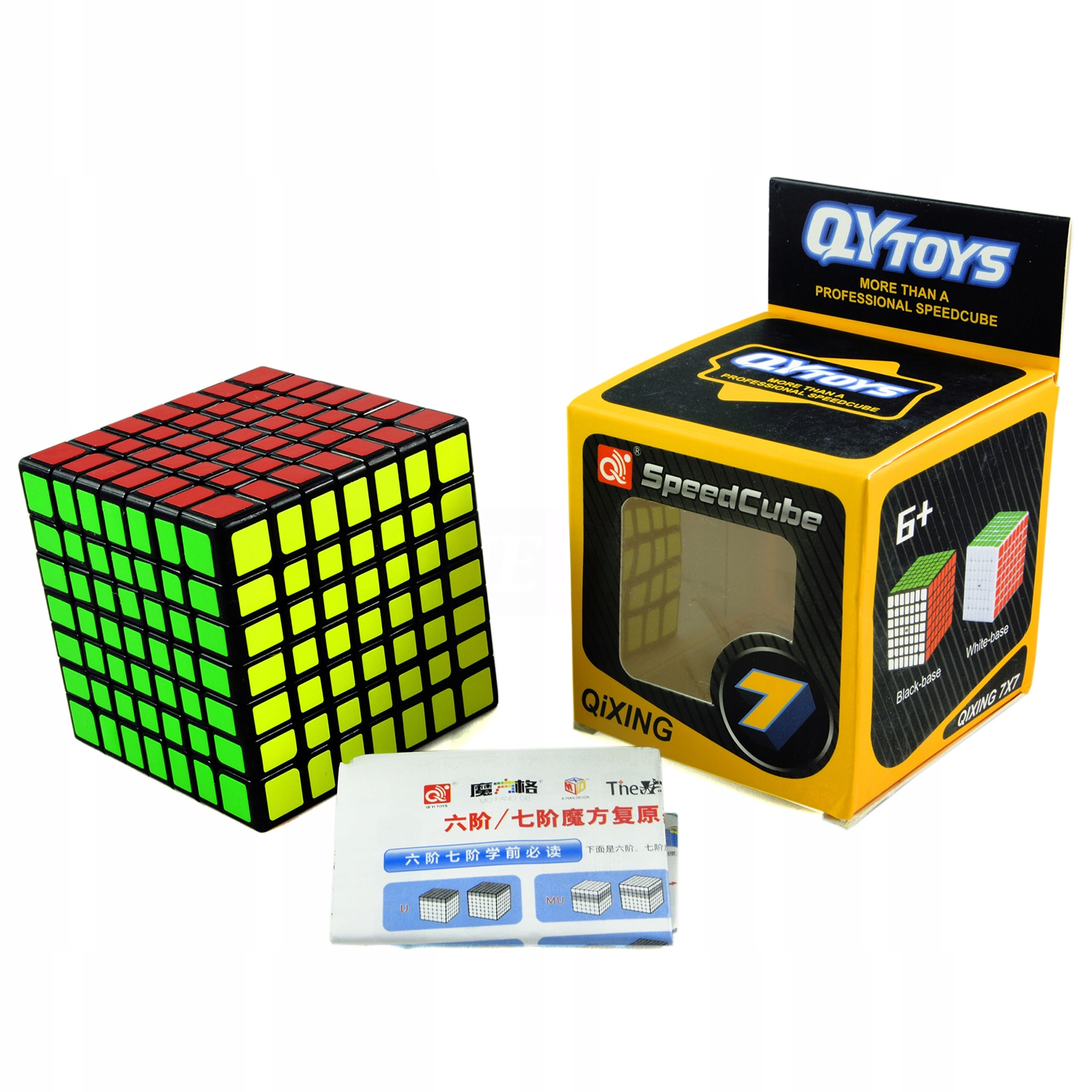 ORYGINALNA kostka 7x7x7 QIYI MoFangGe Black ! Kod producenta QY148B
