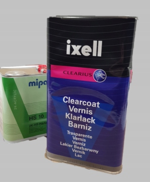 Bezfarebný Lak Clearius Ixell 5 L S Tužidlom Mipa H25 2K 2.5 L