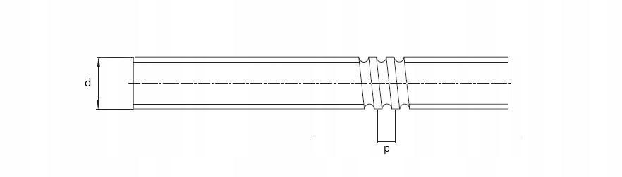 Śruba kulowa SFU1605 2000 mm Marka inny