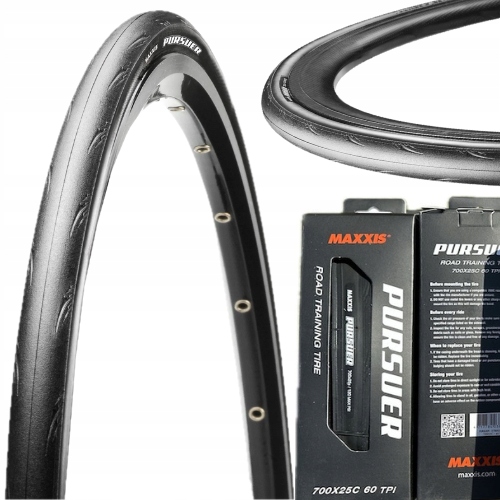 Pneumatika Maxxis Pursuer 700X32C 60TPI Zwijana 32-622 silniční tréninková Box