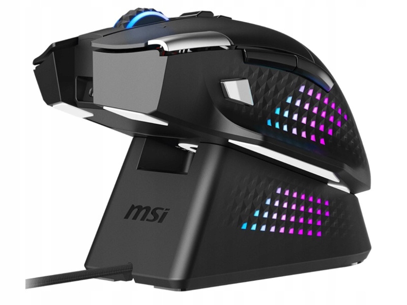 Mysz Msi Versa Pro Wireless Stacja dokująca Mouse Dock Pro