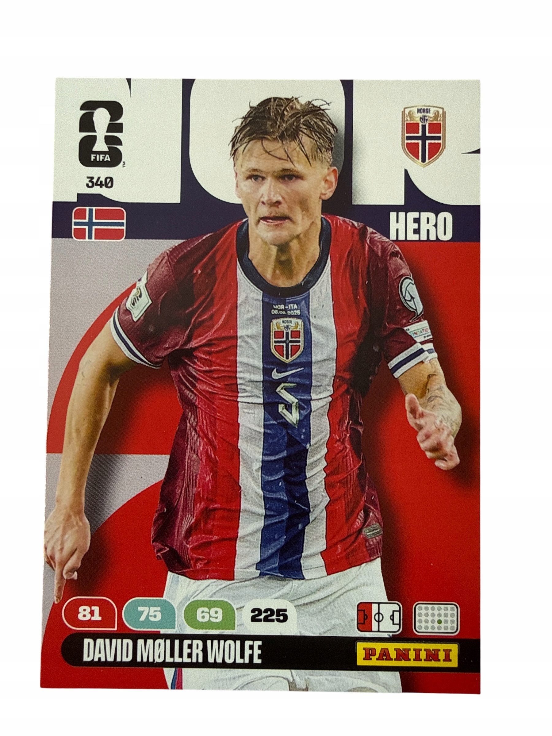 Fifa World Cup America 2026 Panini Norway 340 Moller Wolfe