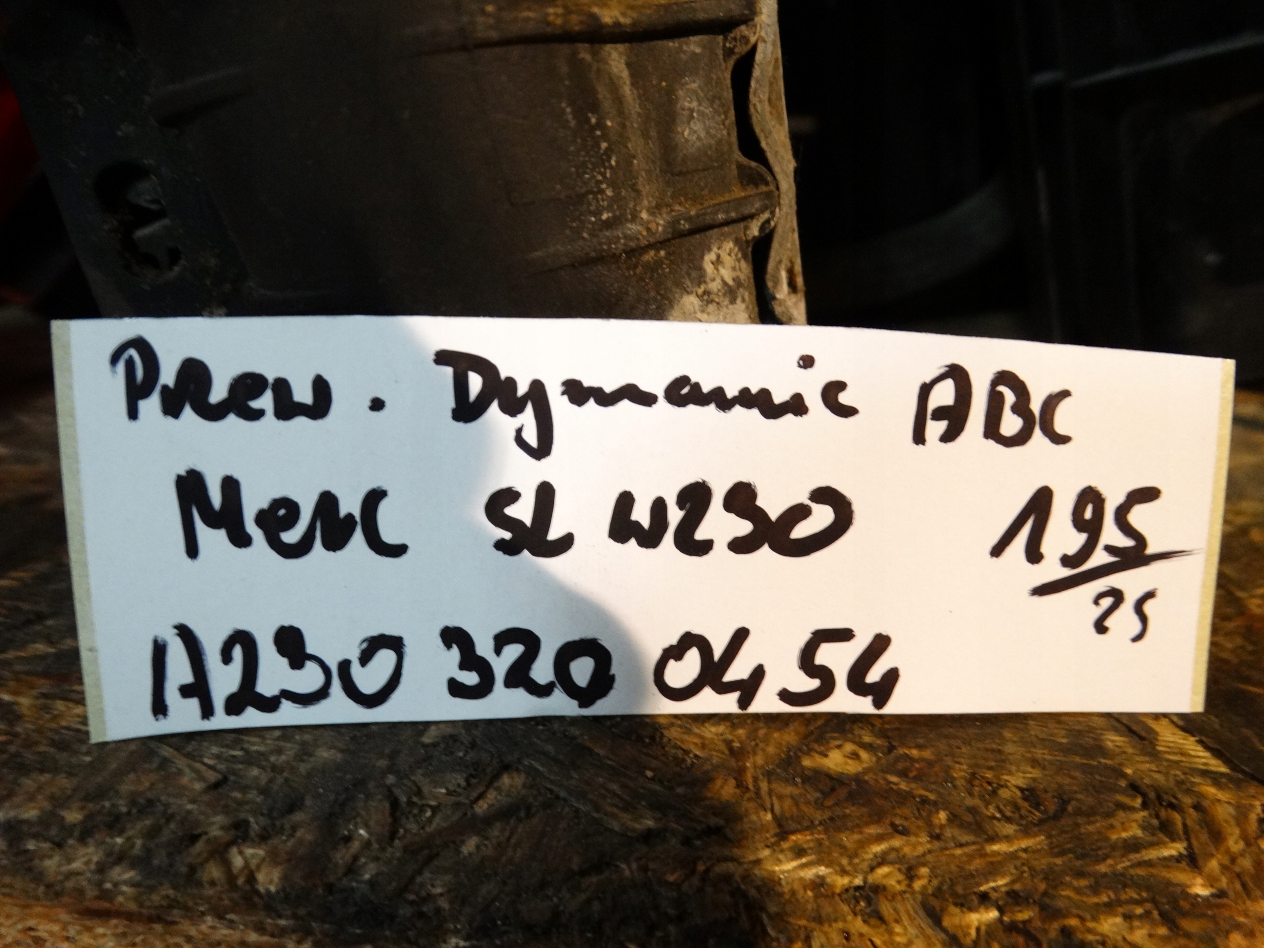 IDEALNY wiring DYNAMIC ABC MERCEDES SL W230 1