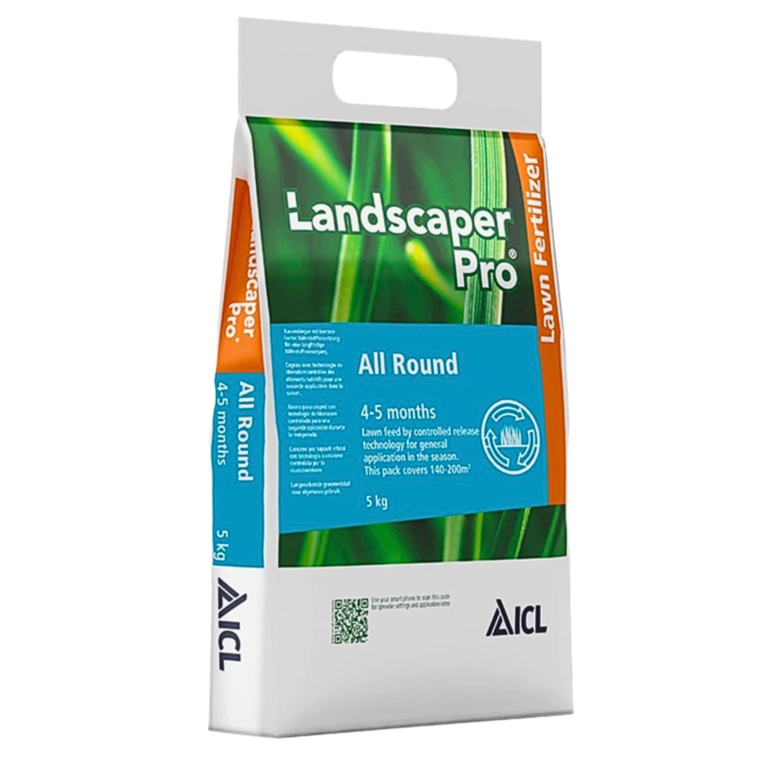 Landscaper Pro Nawóz Do Trawnika Trawy All Round 24-5-8+2Mg 5KG Ddział 4-5M