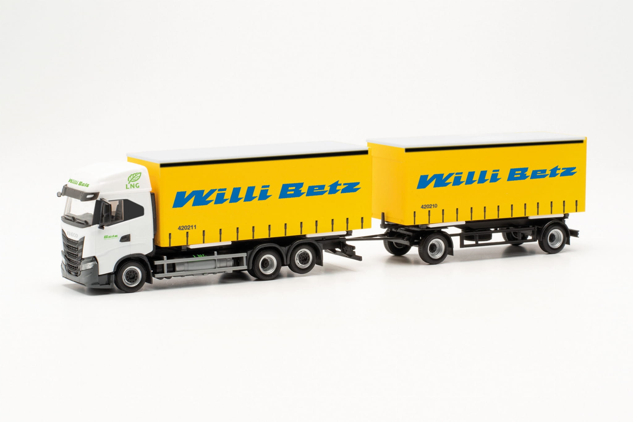 Herpa 315913 Iveco S-Way Lng Willi Betz 1:87