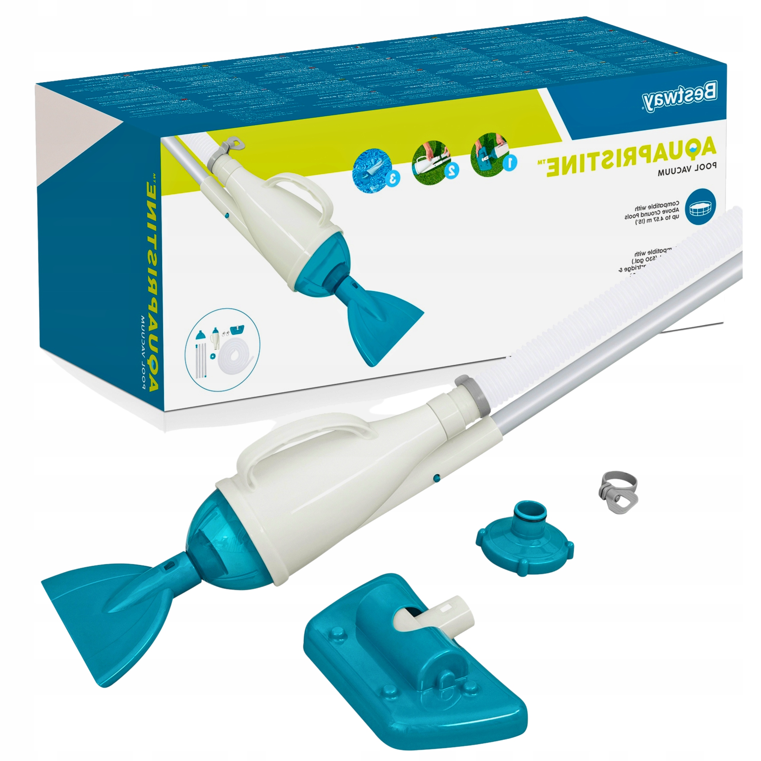 Vysávač na čistenie vírivky Sada na čistenie dna vírivky