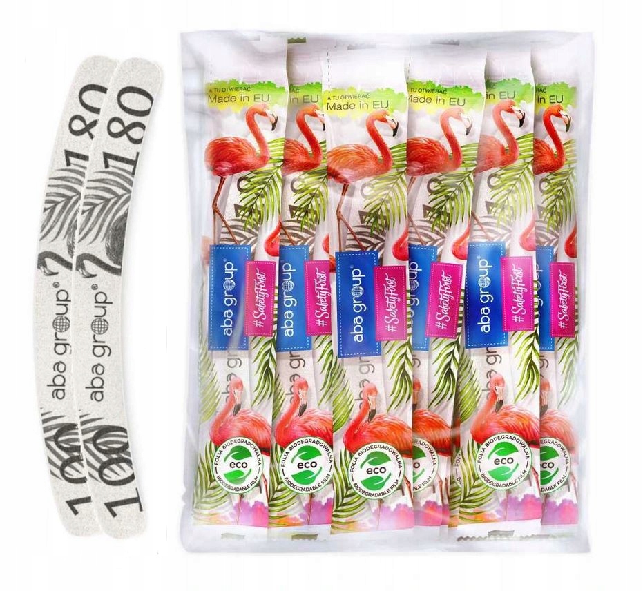 Pilnik do Paznokci Banan 100/180 Slim Folia Aba