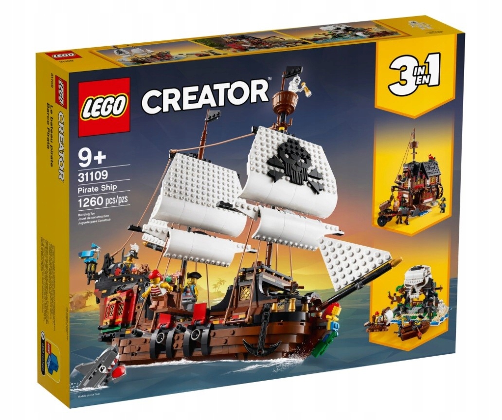 

Lego Creator 31109 Statek Piracki