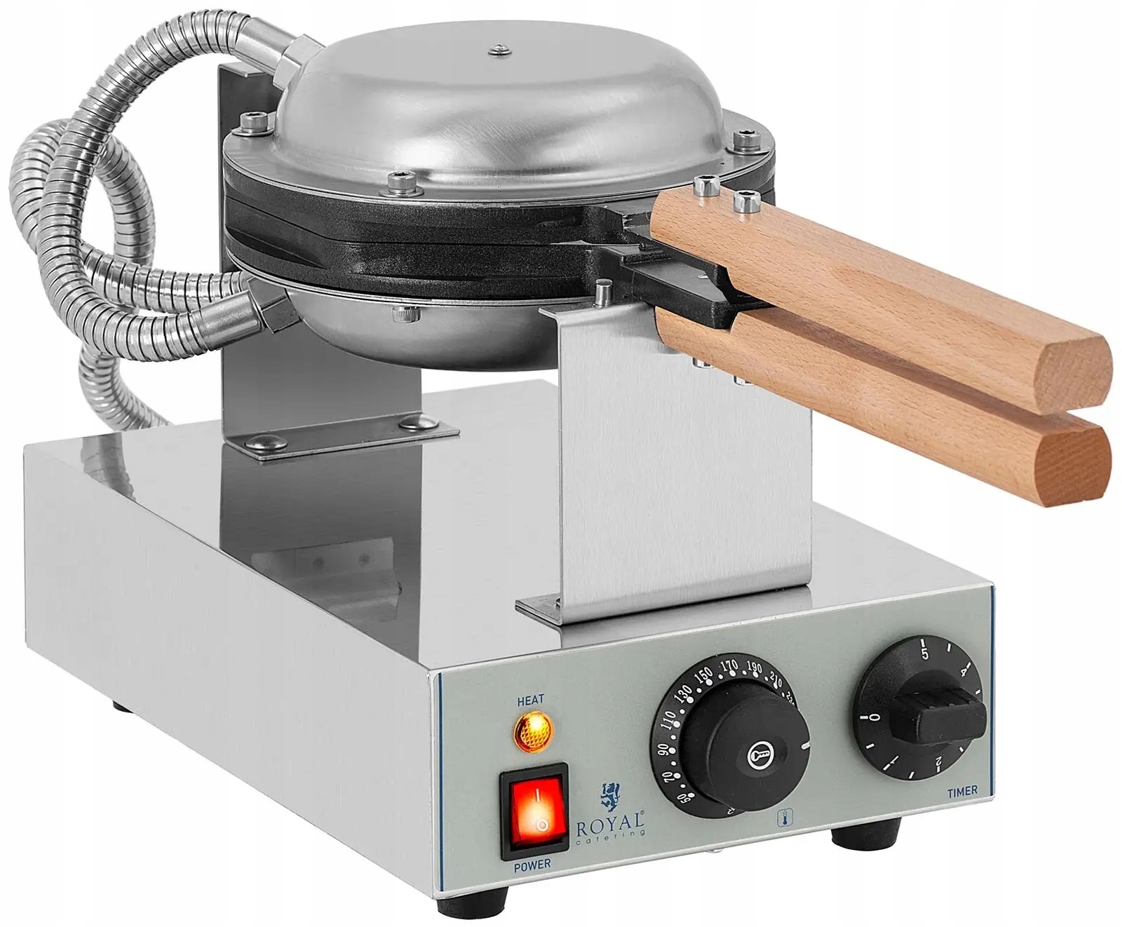 Gofrownica do bubble waffle 1415 W Royal Catering RCWM-1400-B 10010732