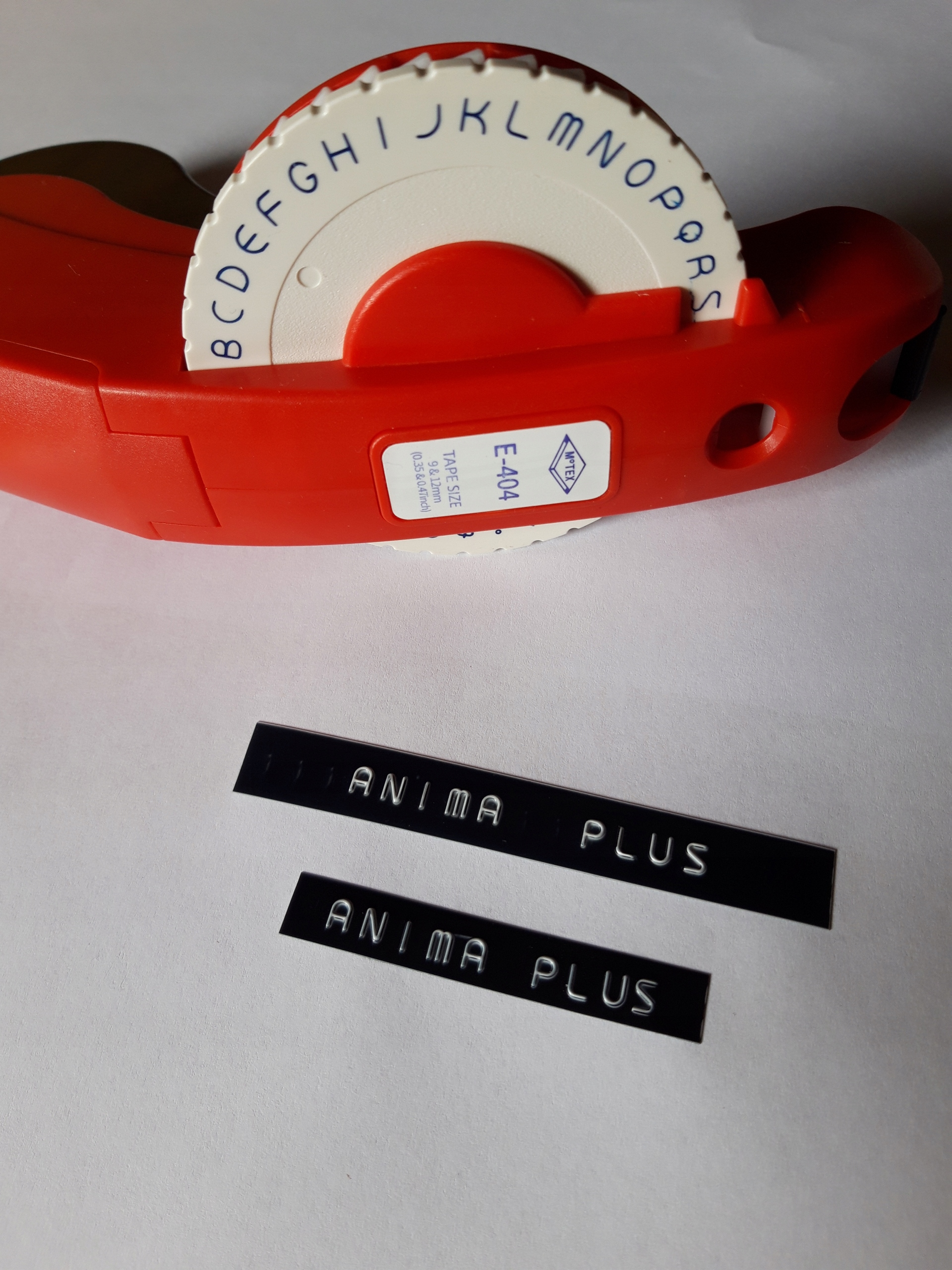 Taśma 3D do wytłaczarki MOTEX E-404 12mm żółta Producent Inna