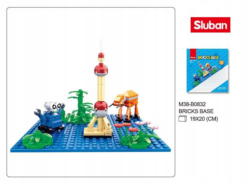 PŁYTA KONSTRUKCYJNA 20X20 PINY KOLORY KLOCKI Rodzaj element