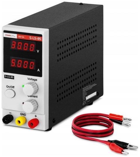 Laboratorní napájecí zdroj 0-30V 0-5A Stamos S-LS-85