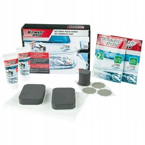 ZESTAW DO POLEROWANIA PIELĘGNACJI LAMP REFLEKTORÓW