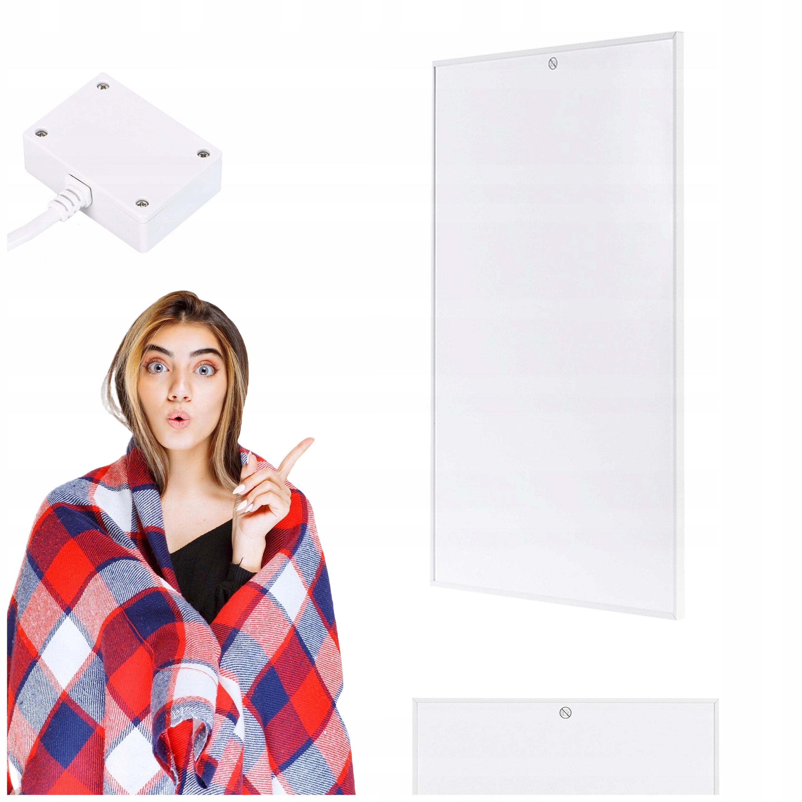 Infračervený Ohrievač Žiarič Energeticky Úsporný Strop/stena TF-SW1000