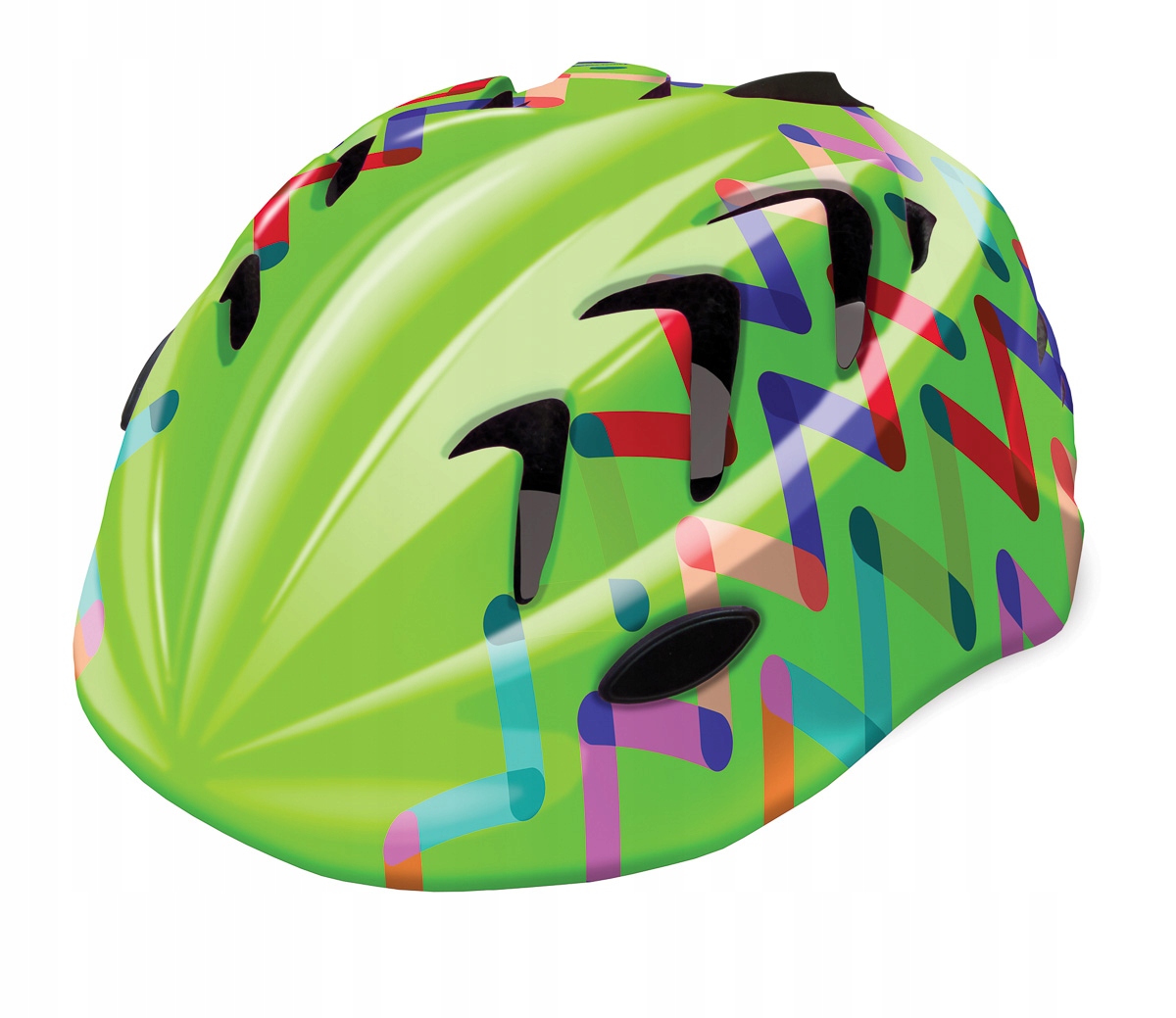 Dziecięcy kask rowerowy B-SKIN KIDY ZIG-ZAG 52-56