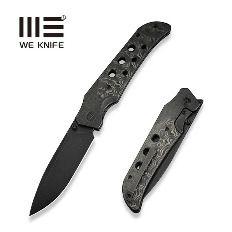 Nóż składany We Knife WE-Guthrie Black Titanium/Rose (WE23072B-1)