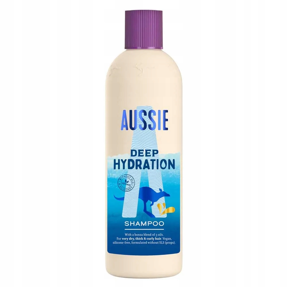 Aussie Deep Hydration Vegan Shampoo 300ml