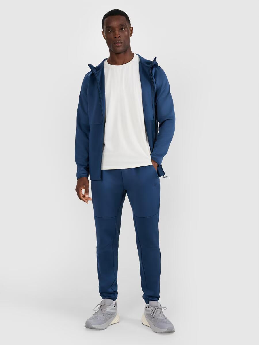 4F Pánská Mikina Regular Rychleschnoucí Fnk M560 Denim Tmavě Modrá L