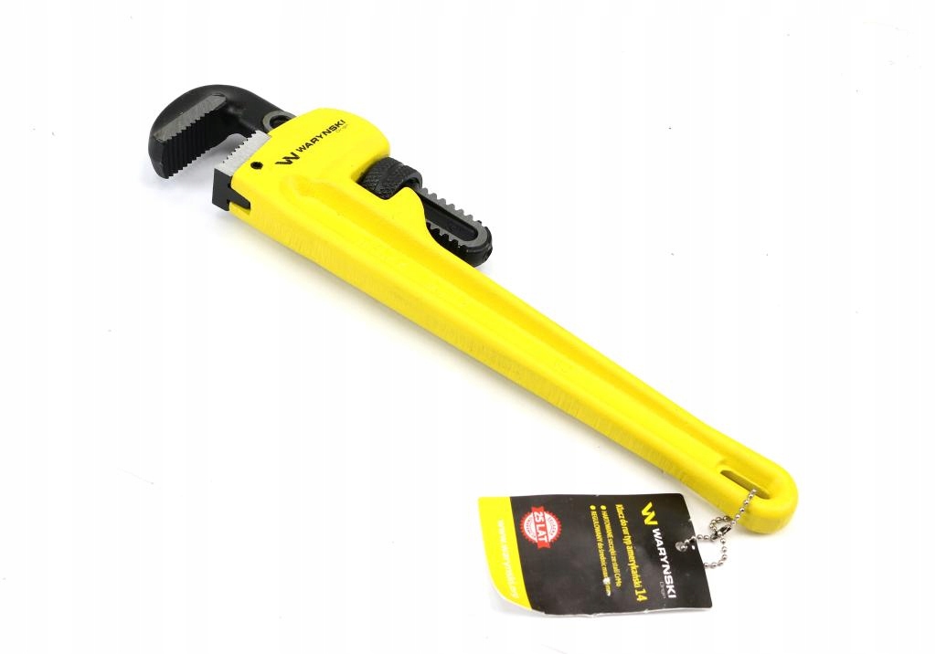 Klucz do rur typ amerykański 14" wzmocniony szczęki CrMo max średnica 60 mm