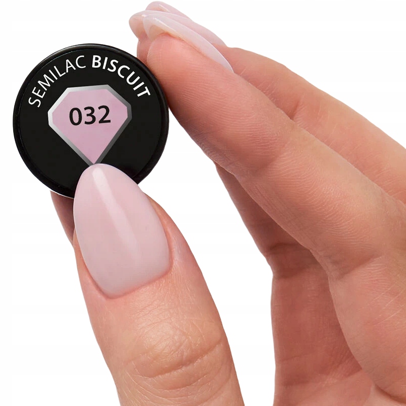 SEMILAC 032 Biscuit UV LED Lakier Hybrydowy 7ml Marka Semilac