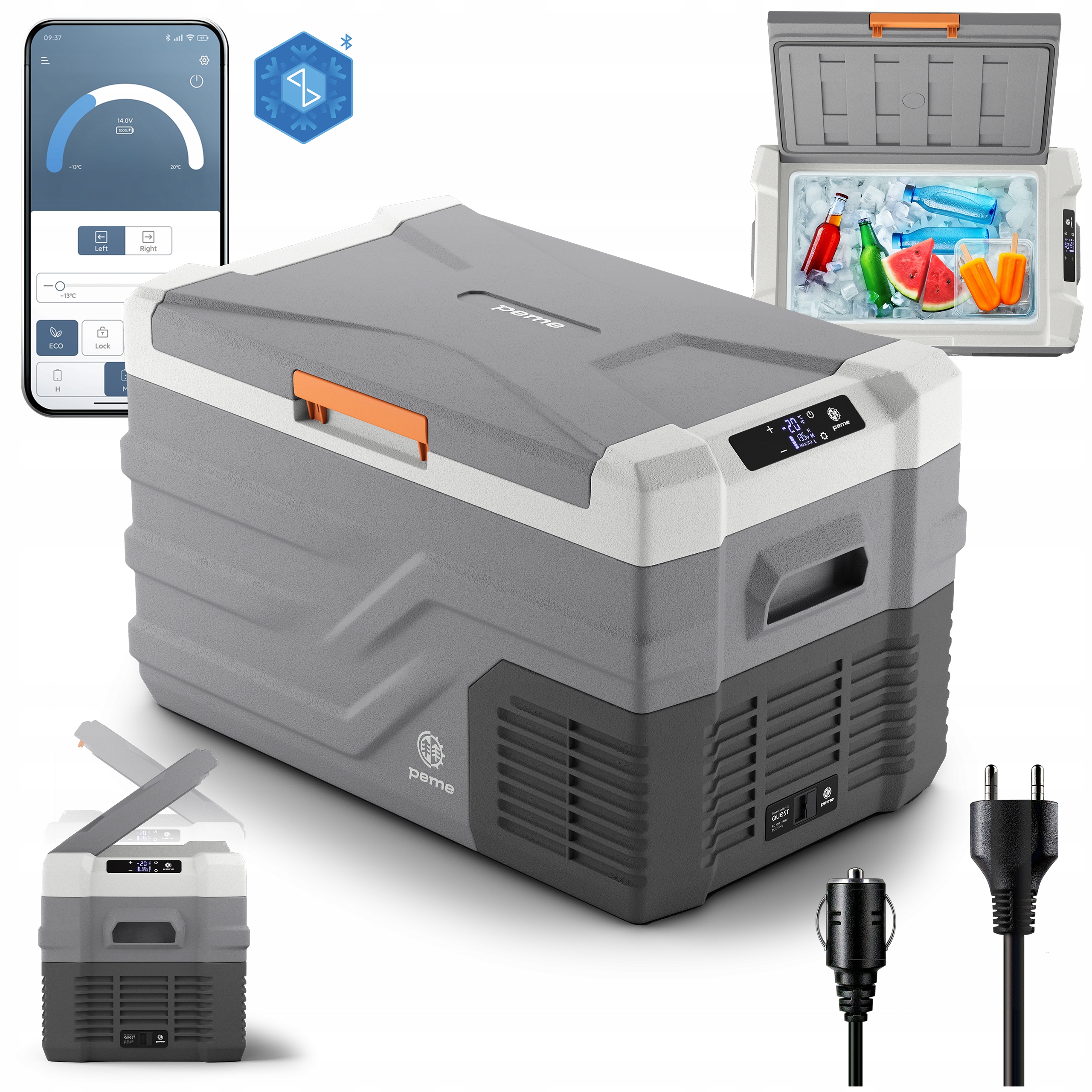 Lodówka Turystyczna Kompresorowa Zamrażarka Samochodowa Quest 30 Peme