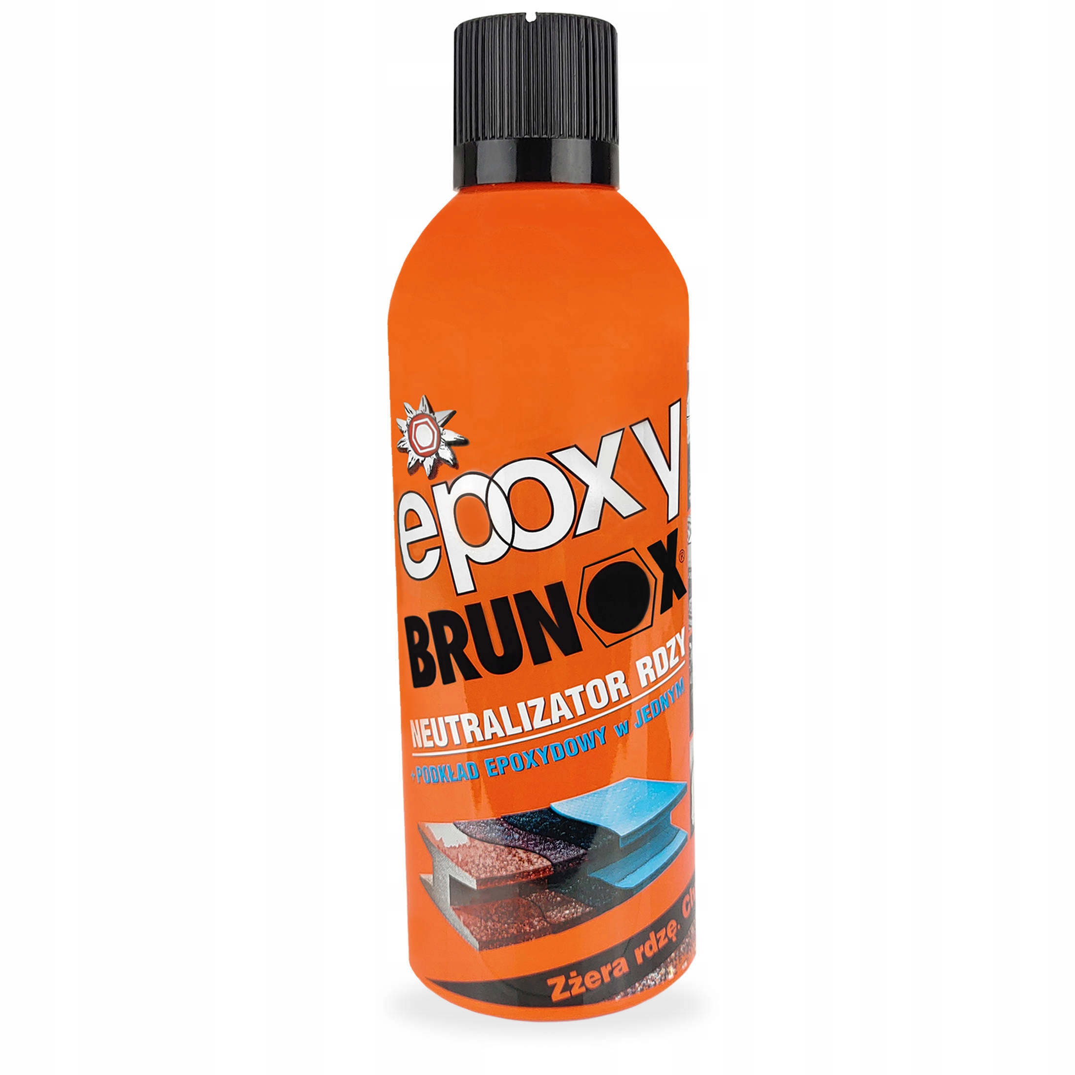Podkład epoksydowy na rdzę Brunox spray 400 ml