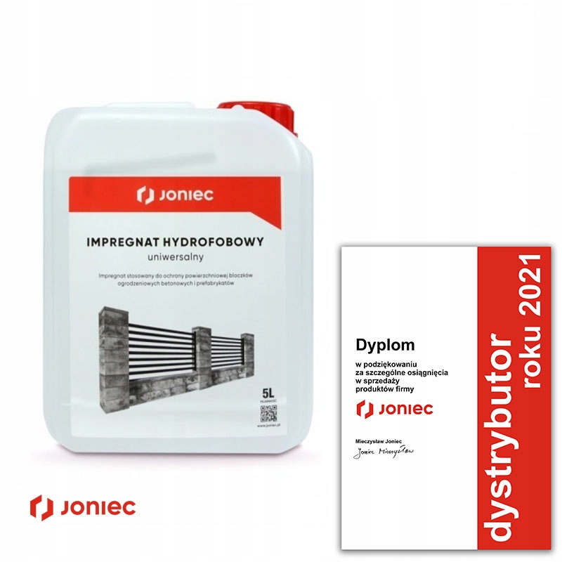 

Joniec Impregnat Hydrofobowy 5L