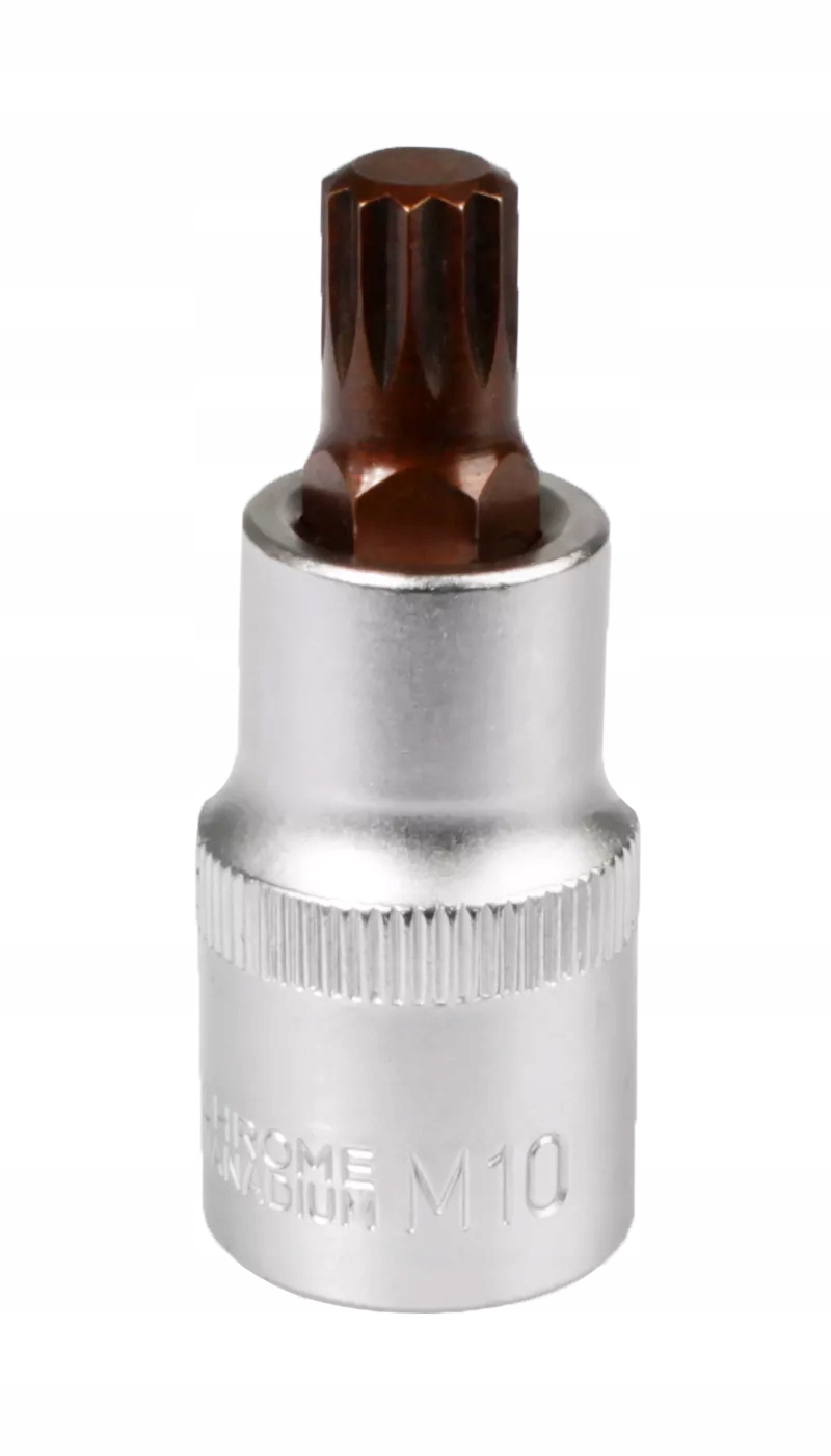 Mjw Nasadka klucz nasadowy 1/2" Spline M10 stalowa CrV do kół bardzo mocny