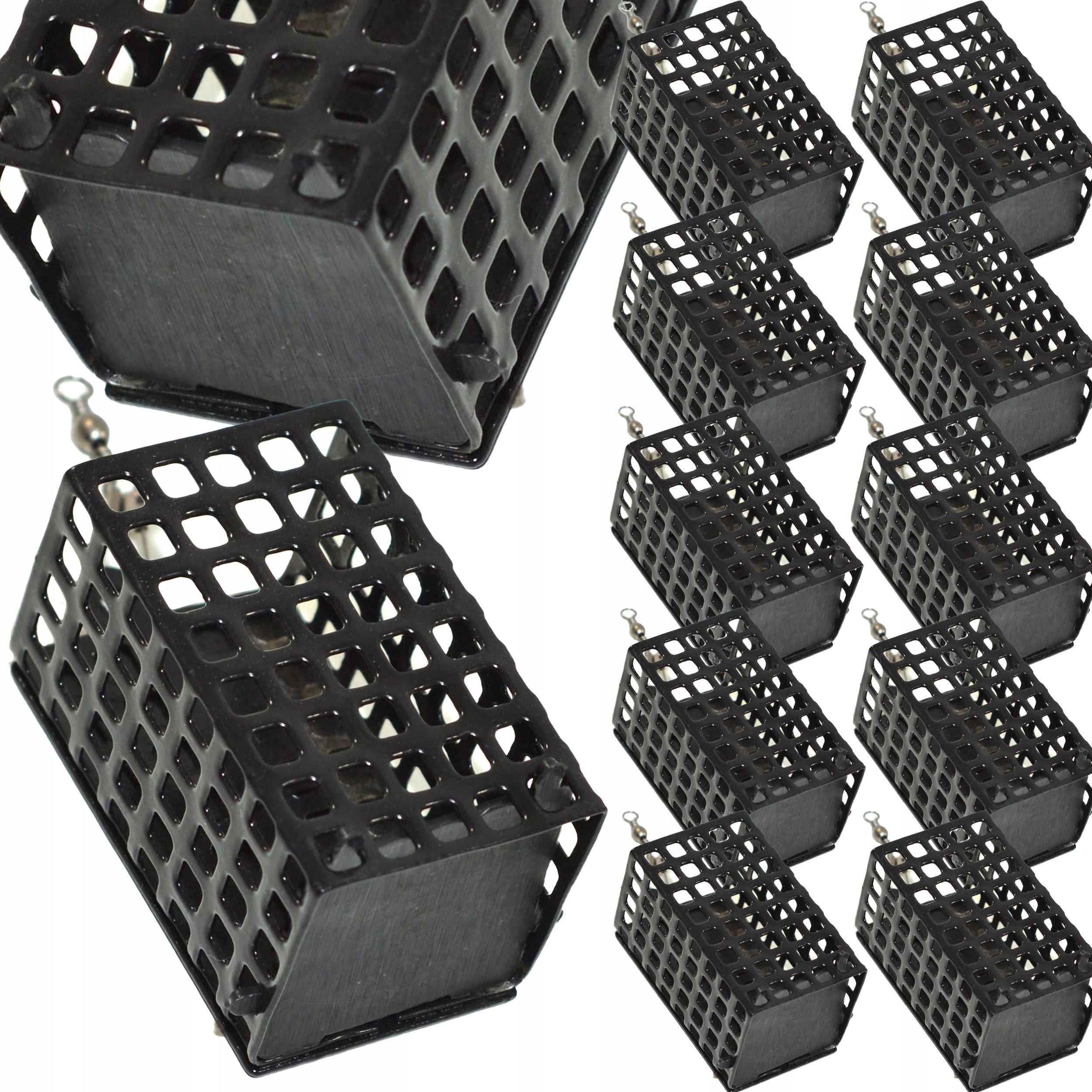Koszyk 10x Koszyczek Zanętowy 30g z krętlikiem