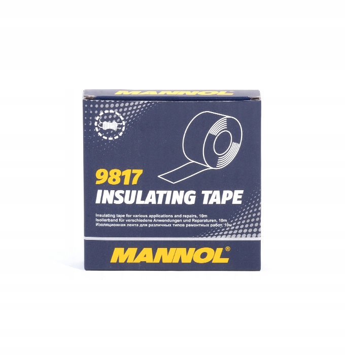 9817 taśma izolacyjna parciana 19mm 10m materiałowa Sct Mannol
