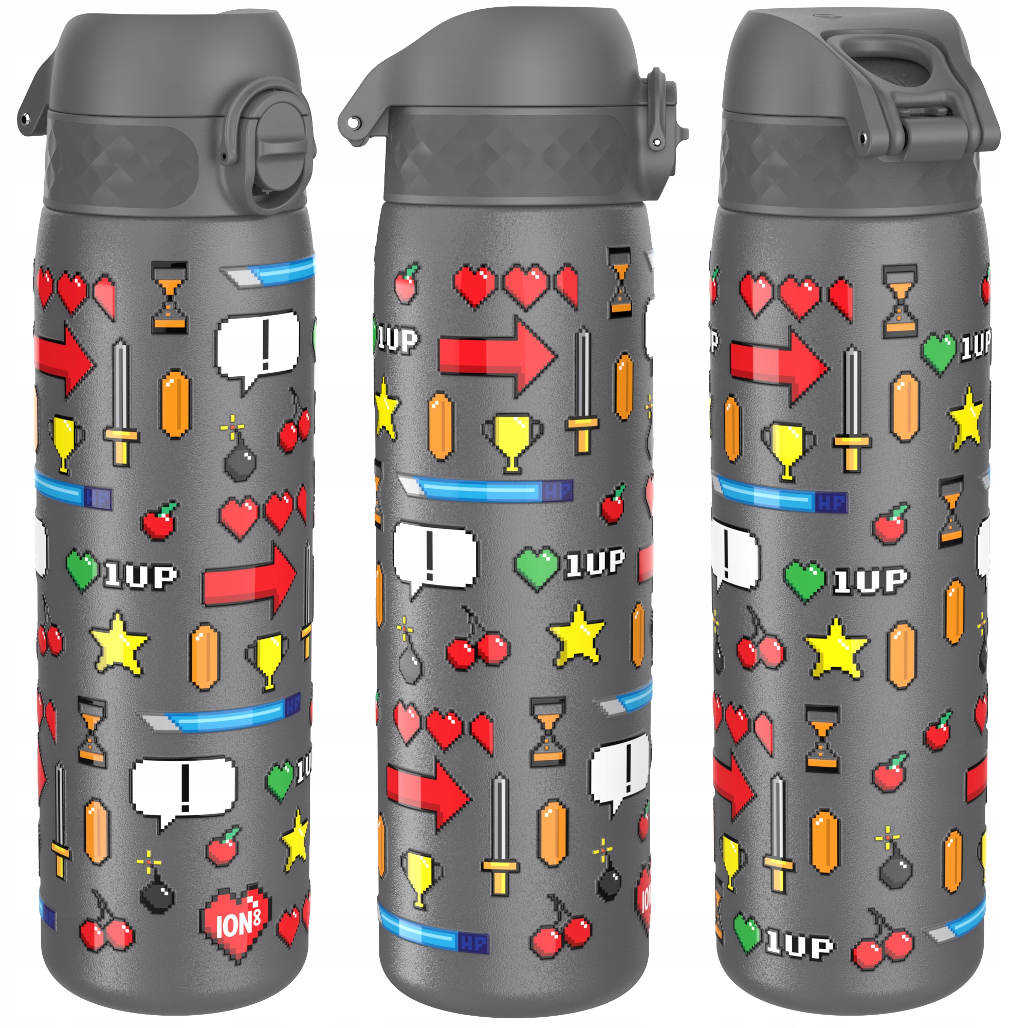 Termoska Láhev Na Pití Termická Škola Chlapec Dítě Gamer Hry ION8 0,5 L 500 ml