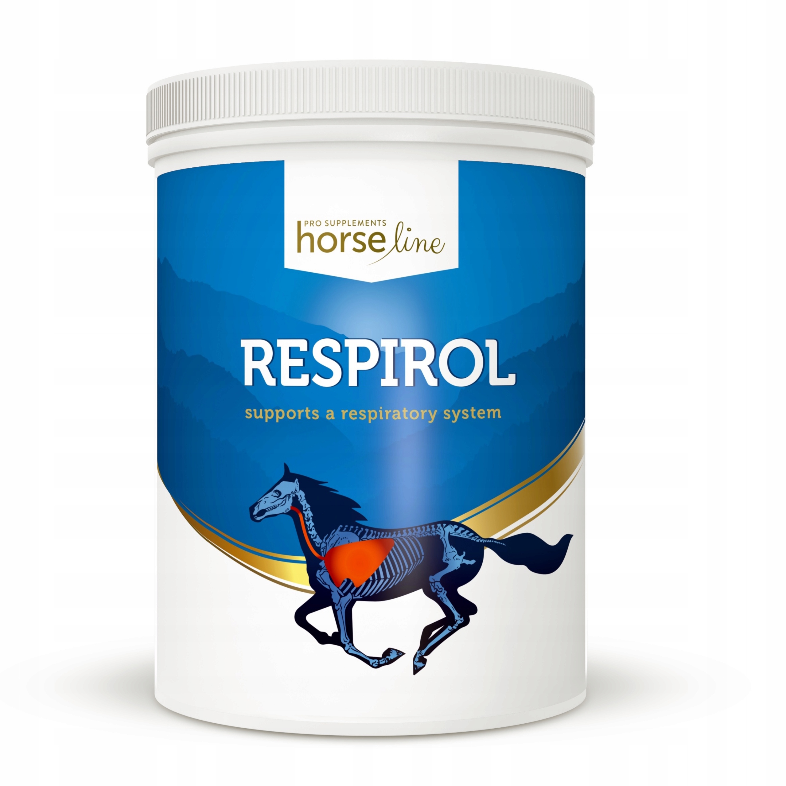 

HorseLinePRO Respirol 600 g na układ oddechowy