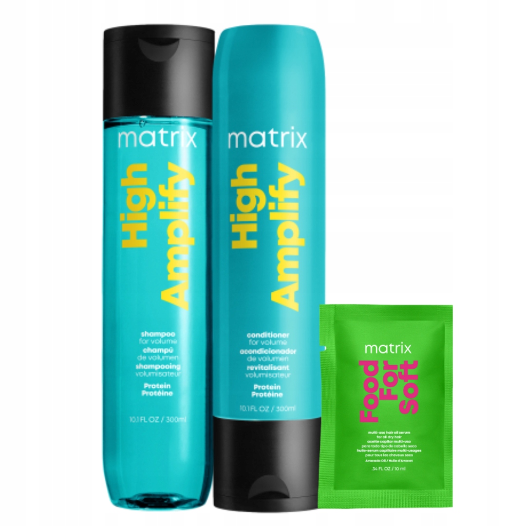 Matrix High Amplify: szampon i odżywka do włosów cienkich Zestaw