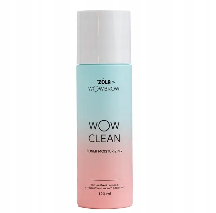 Zola Wow Brow Cleaner Tekutý odstraňovač lepidla po laminaci řas 120 ml