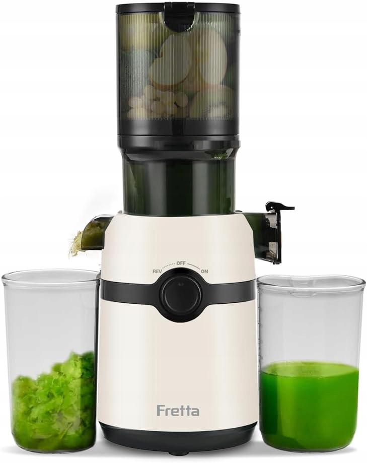 Wyciskarka Wolnoobrotowa Fretta F5000 200W Duży Otwór Wlotoowy 108mm