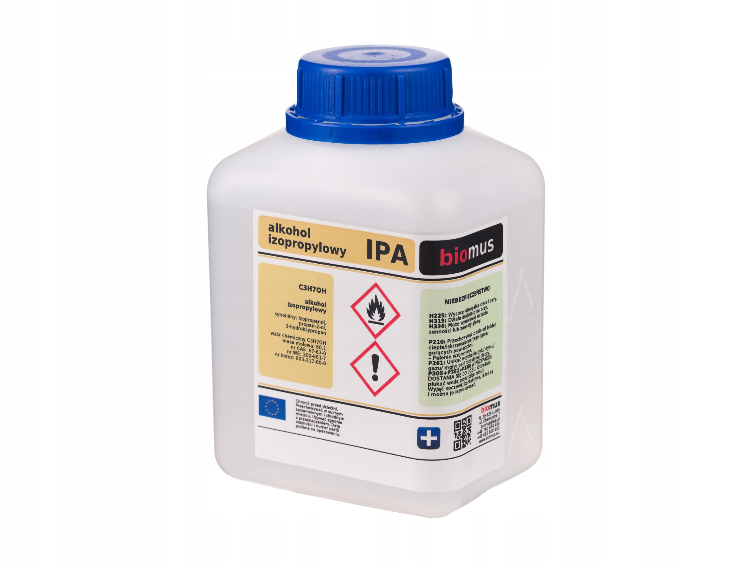 

Alkohol Izopropylowy Izopropanol Ipa 500ml Biomus