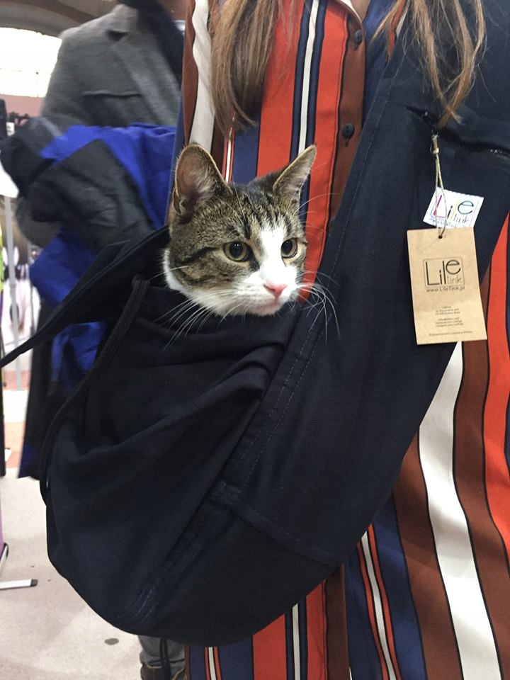 TORBA DLA PSA - 100% bawełna - nosidełko LileTink Model LileTink