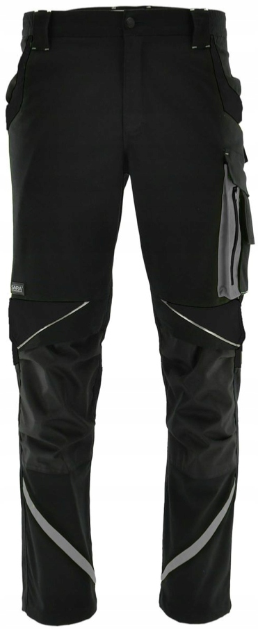 Spodnie Bhp Robocze Mocne Do Pasa Elastyczne Neoflex Stretch Spandex R.54