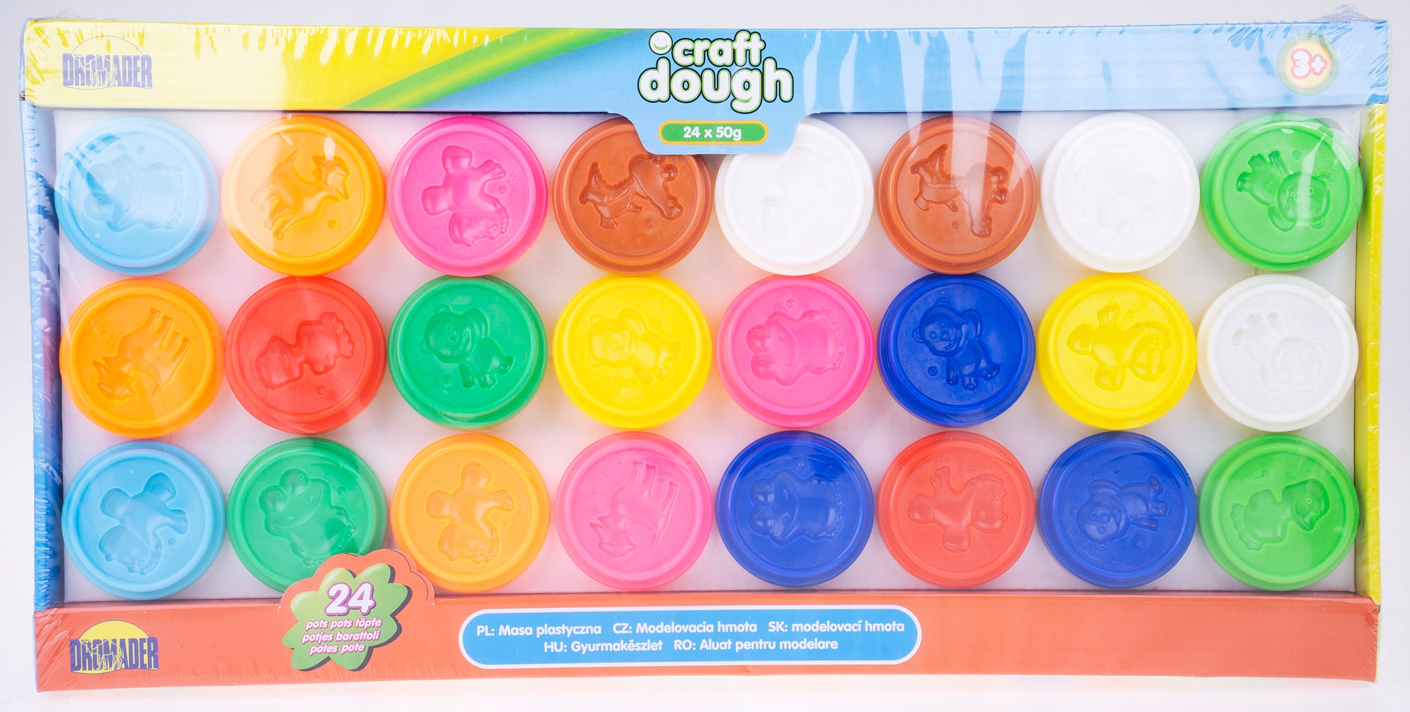 

Masa Plastyczna Zapas 24 Tub Po 50 G Craft Dough