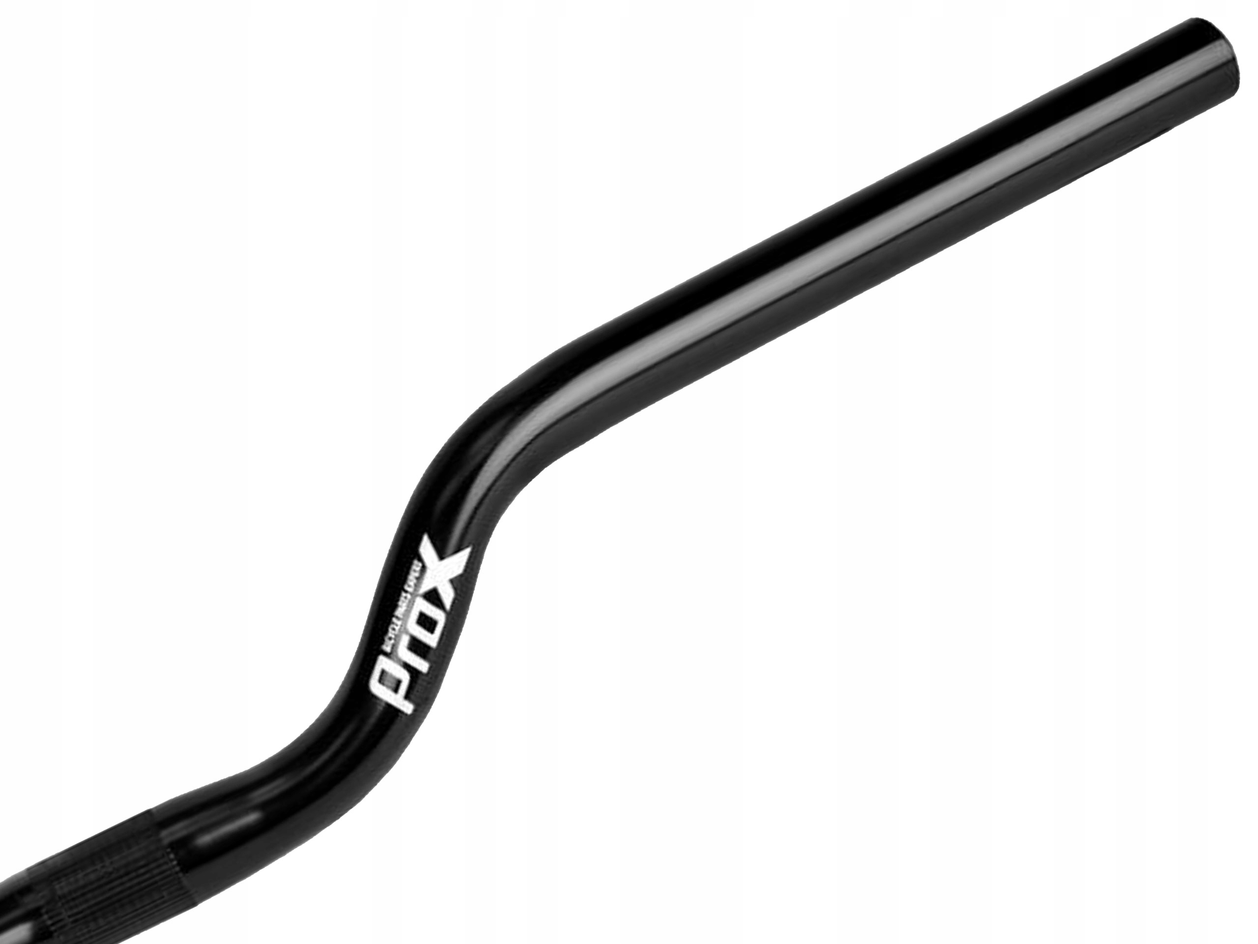 KIEROWNICA ROWEROWA GIĘTA PROX 25,4 MM / 640 MM /485 G CZARNA Typ wygięta